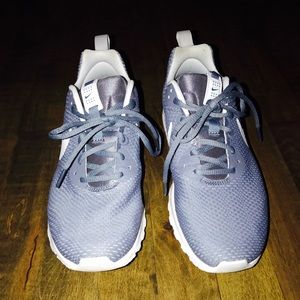 Gray Nike air maxes